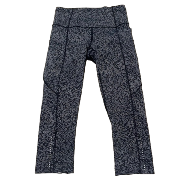 lululemon athletica Pants - lululemon athletica Size 4 Black and White High Waisted Leggings